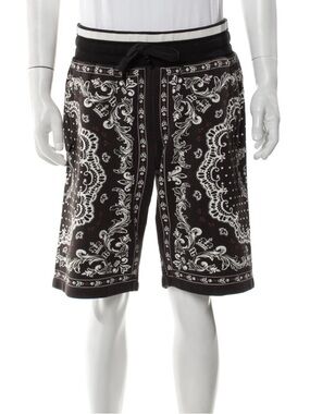 Bandana print Shorts by Dolce&Gabbana